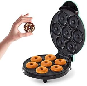 Read more about the article DASH Mini Donut Maker Machine for Kid-Friendly Breakfast, Snacks, Desserts & More with Non-stick Surface, Makes 7 Doughnuts – Aqua