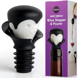 Read more about the article NEW!! Count Corkula by OTOTO – Gifts for Wine Lovers, Wine Bottle Stopper, Wine Accessories, Goth Accessories, Wine Corks Wine Stoppers for Wine Bottles, Wine Gifts, Fun Kitchen Gadgets
