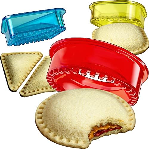 Read more about the article Savoychef Sandwich Cutter and Sealer – Uncrustables Sandwich Maker – Cut and Seal – Great for Lunchbox and Bento Box – Boys and Girls Kids Lunch – Circle, Square, Triangles