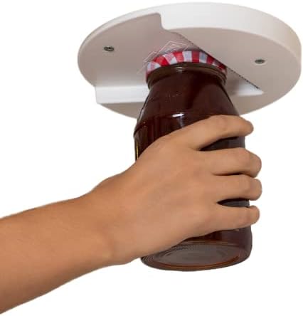 You are currently viewing The Original Under Cabinet Jar Opener – Effortless for Weak Hands & Seniors with Arthritis – Open Any Size Jar & Bottle – Made in USA