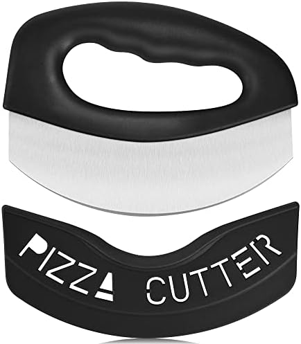 Read more about the article Urbanstrive Heavy Duty Stainless Steel Pizza Cutter with Cover, Super Sharp Blade Pizza Knife Pizza Cutter Rocker, Perfect Kitchen Gadgets for Pizza Cutting Home Essentials, Black