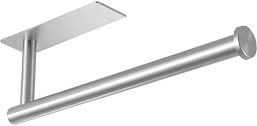 Read more about the article theaoo Under Cabinet Paper Towel Holder for Kitchen, Adhesive Paper Towel Roll Rack for Bathroom Towel, SUS304 Stainless Steel Wall Mount, Both Available for Adhesive and Screws